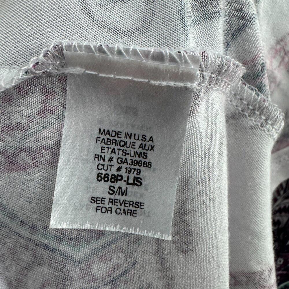 Hourglass Lilly Women’s Size Small Medium White Paisley Print Casual Dress New - Picture 7 of 10